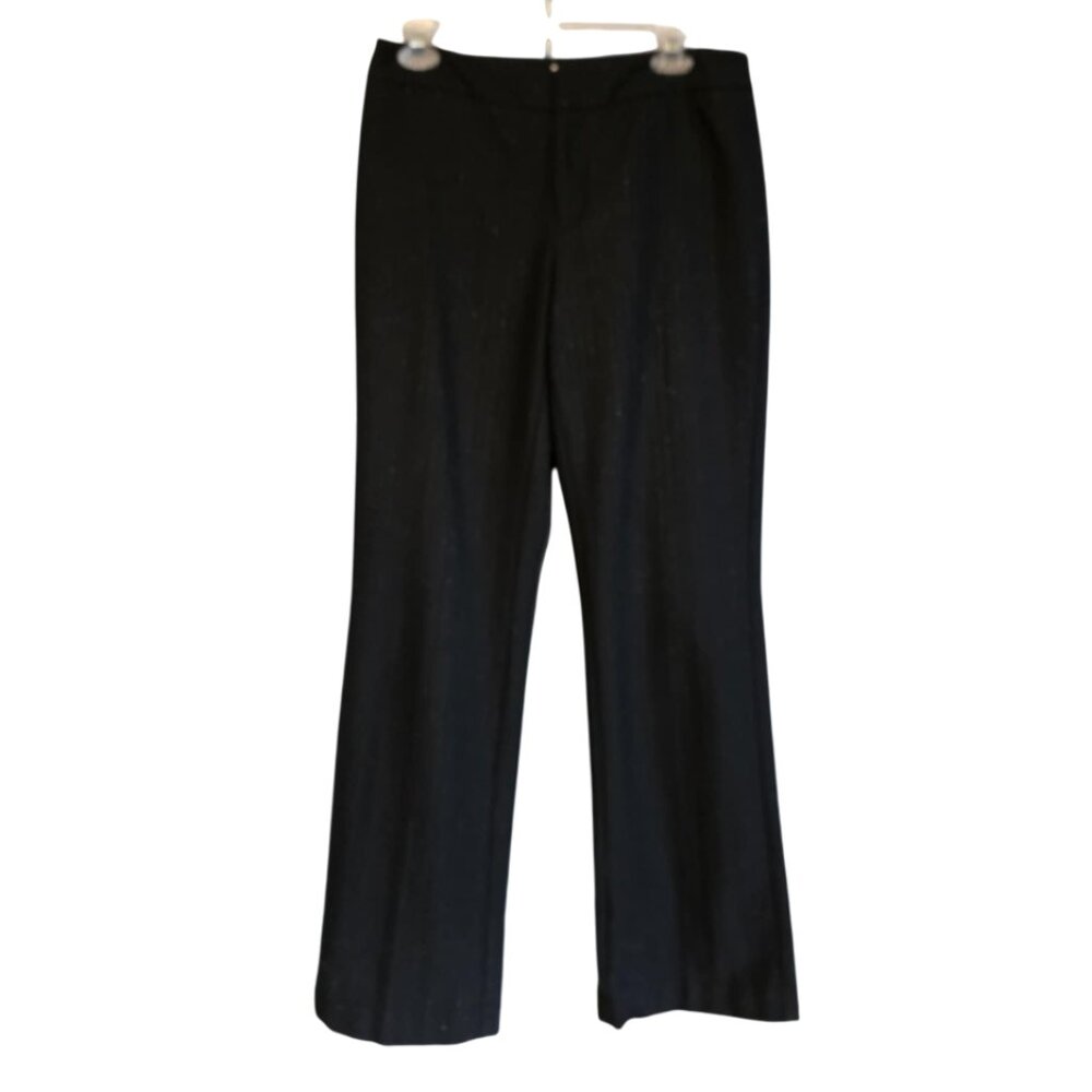 EUC Merona Wool slacks with metallic pin-strip Lined